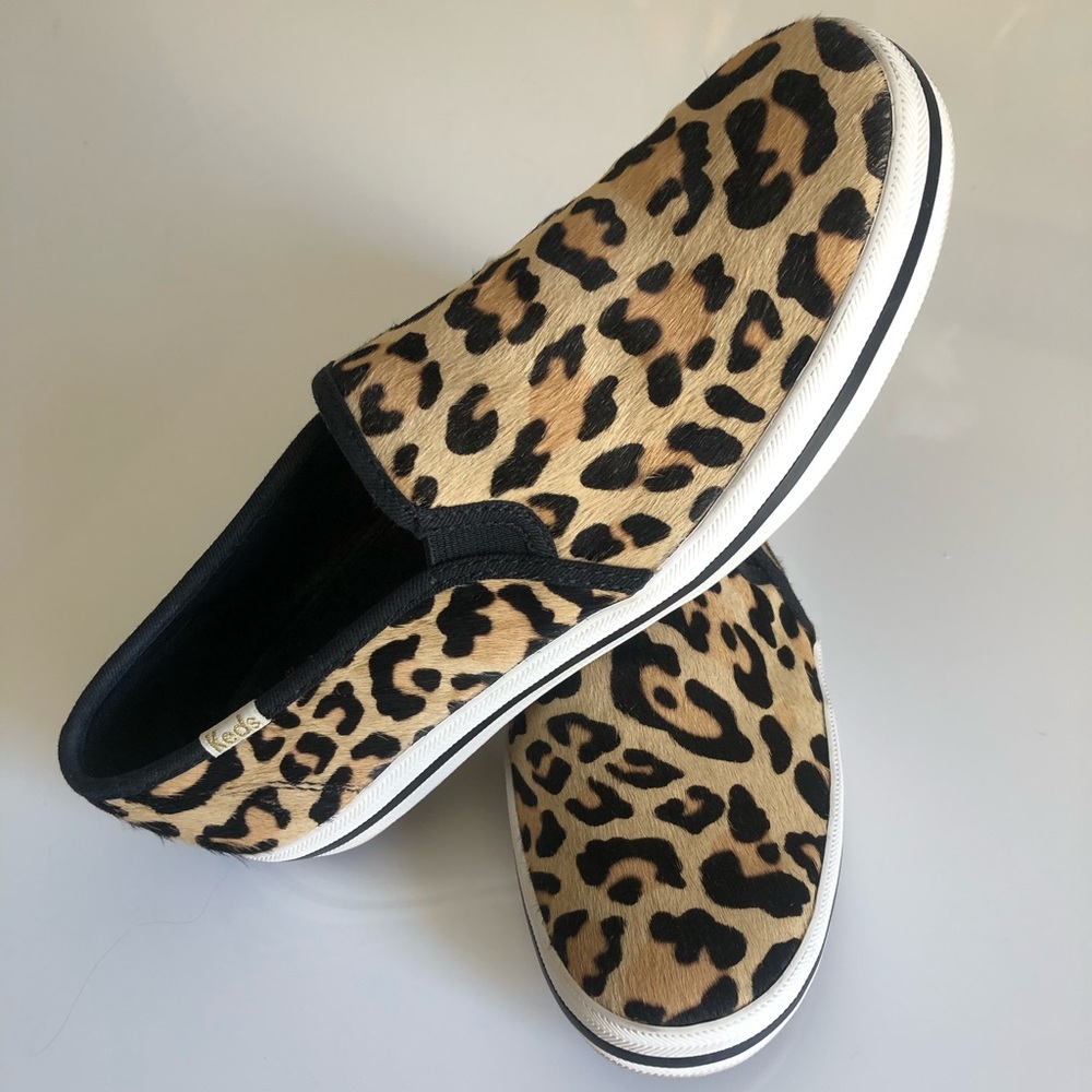 Kate Spade leopard Keds.